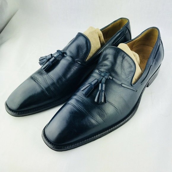 Roberto Morelli Mens 9.5 Cordovan Dress Shoes - Picture 1 of 8